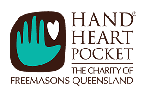 Hand Heart Pocket logo