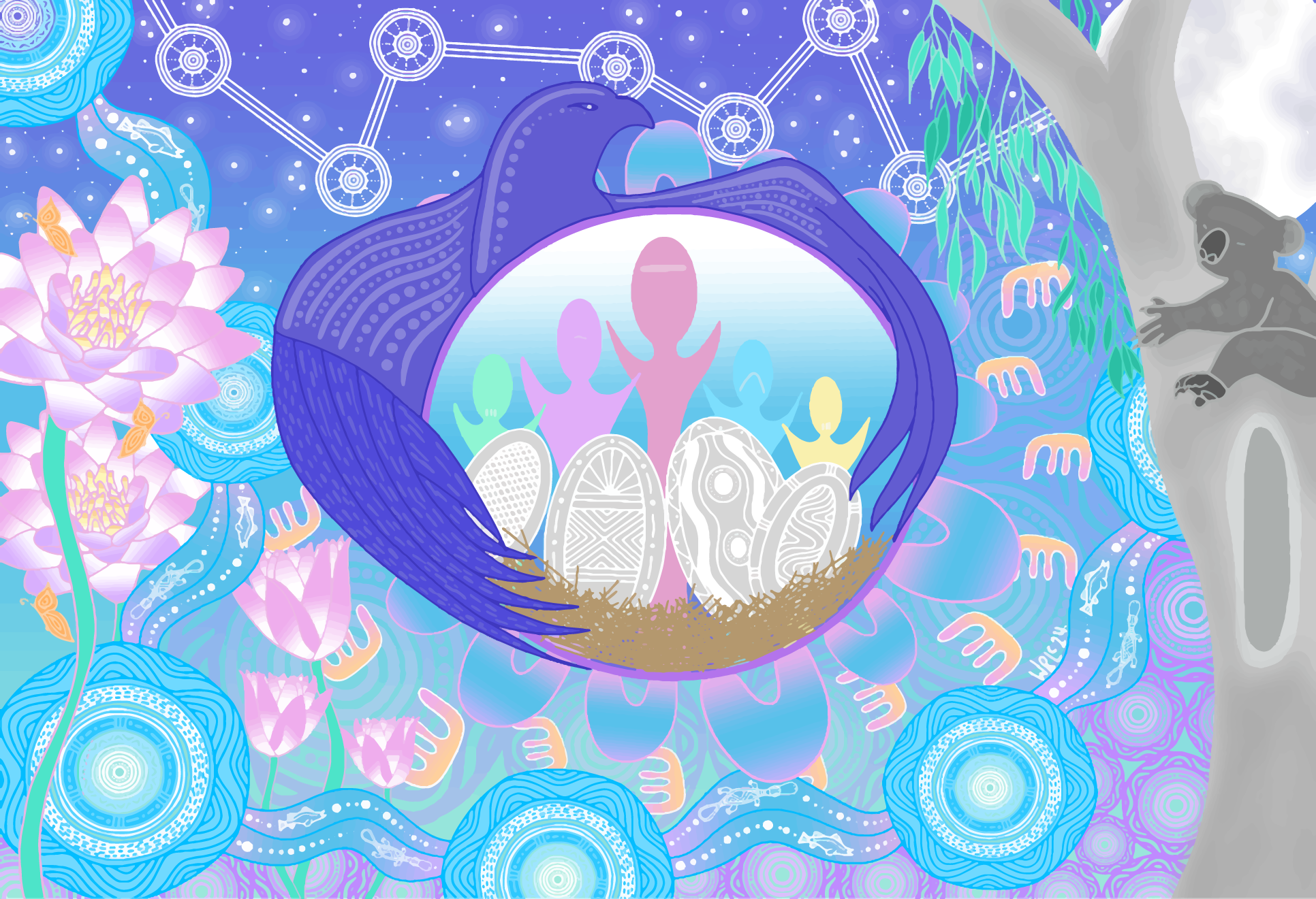 Jinndii Waijung Artwork by Waylene Currie